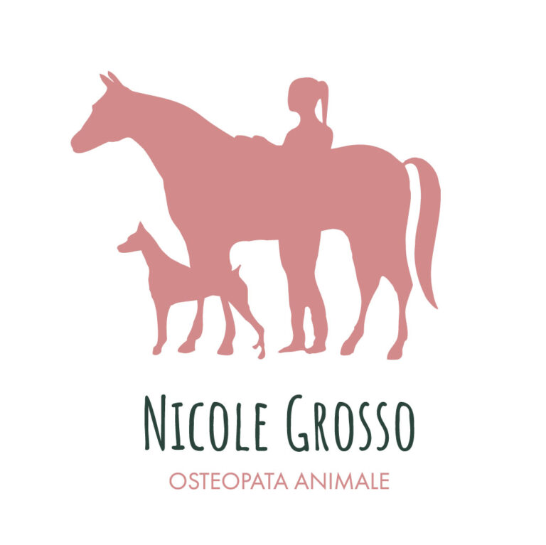 horse and dog pink logo