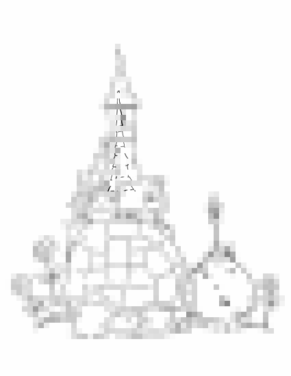 turtle with castle