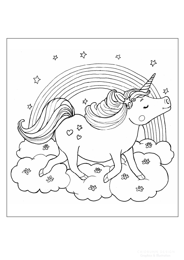 unicorn drawing