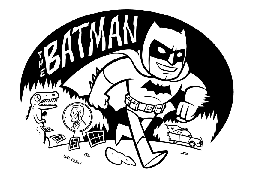 batman comic strip