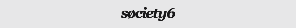 banner for society6 shop