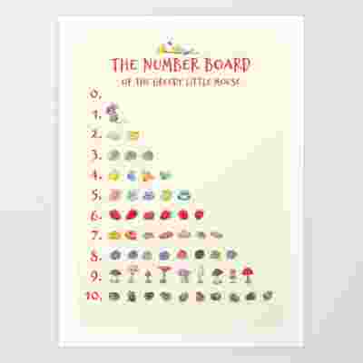 number board illustrated